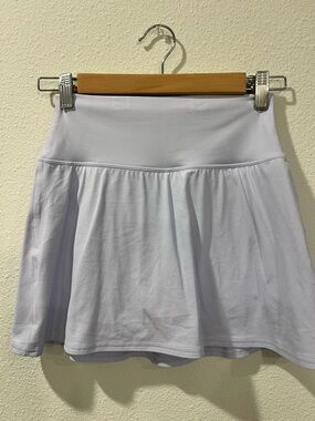 Women's Light Lavender Athletic Skater Skirt